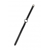 Черный кляп-кольцо Modesty - Lola Games - купить с доставкой в Ноябрьске