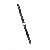 Черный ошейник Intrigue - Lola Games - купить с доставкой в Ноябрьске