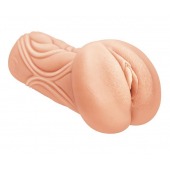 Телесный мастурбатор-вагина Sugar Plum - Lola Games - в Ноябрьске купить с доставкой