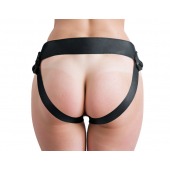 Черный пояс для насадок CLASS STRAP Restyling - LOVETOY (А-Полимер) - купить с доставкой в Ноябрьске