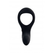 Черное эрекционное кольцо Lovense Diamo - Lovense - в Ноябрьске купить с доставкой