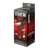 Реалистичный страпон Woman Midi с вагинальной пробкой - 19 см. - LOVETOY (А-Полимер) - купить с доставкой в Ноябрьске