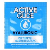Лубрикант на водной основе Active Glide с гиалуроновой кислотой - 3 гр. - Биоритм - купить с доставкой в Ноябрьске