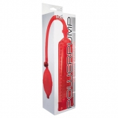 Красная вакуумная помпа Power Pump Red - Toy Joy - в Ноябрьске купить с доставкой