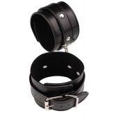Черные оковы Classic Ankle Cuffs - Chisa - купить с доставкой в Ноябрьске