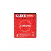 Текстурированные презервативы LUXE Royal Extreme - 3 шт. - Luxe - купить с доставкой в Ноябрьске