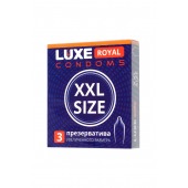 Презервативы увеличенного размера LUXE Royal XXL Size - 3 шт. - Luxe - купить с доставкой в Ноябрьске