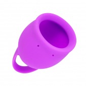 Лиловая менструальная чаша Tulip - 15 мл. - Lola Games - купить с доставкой в Ноябрьске