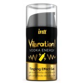 Жидкий интимный гель с эффектом вибрации Vibration! Vodka Energy - 15 мл. - INTT - купить с доставкой в Ноябрьске