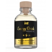 Массажный гель с согревающим эффектом Energy Drink - 30 мл. - INTT - купить с доставкой в Ноябрьске