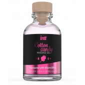Массажный гель с согревающим эффектом Cotton Candy - 30 мл. - INTT - купить с доставкой в Ноябрьске