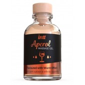 Массажный гель с согревающим эффектом Aperol - 30 мл. - INTT - купить с доставкой в Ноябрьске