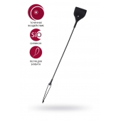 Черный гладкий стек с тонкой ручкой - 48 см. - ToyFa - купить с доставкой в Ноябрьске