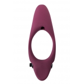 Бордовое эрекционное виброкольцо Stardust - Lola Games - в Ноябрьске купить с доставкой