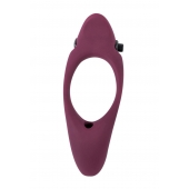 Бордовое эрекционное виброкольцо Stardust - Lola Games - в Ноябрьске купить с доставкой