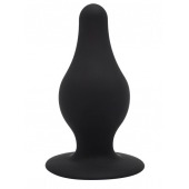 Черная малая анальная пробка SileXD - 7,2 см. - Adrien Lastic