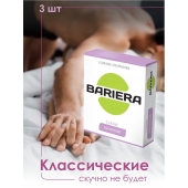 Классические презервативы Bariera Classic - 3 шт. - Bariera - купить с доставкой в Ноябрьске