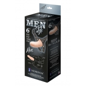 Пустотелый фаллопротез MEN STYLE - 17,5 см. - LOVETOY (А-Полимер) - купить с доставкой в Ноябрьске