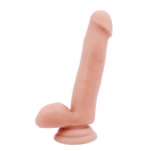 Телесный фаллоимитатор-реалистик Dual Density Dildo - 18 см. - Dream Toys