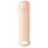 Телесный фаллоудлинитель Homme Long - 15,5 см. - Lola Games - в Ноябрьске купить с доставкой