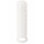 Белый фаллоудлинитель Homme Long - 15,5 см. - Lola Games - в Ноябрьске купить с доставкой