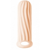 Телесный фаллоудлинитель Homme Wide - 13 см. - Lola Games - в Ноябрьске купить с доставкой