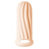 Телесный фаллоудлинитель Homme Wide - 11 см. - Lola Games - в Ноябрьске купить с доставкой