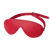 Красная маска Anonymo из искусственной кожи - ToyFa - купить с доставкой в Ноябрьске