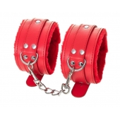 Красные оковы Anonymo из искусственной кожи - ToyFa - купить с доставкой в Ноябрьске