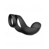 Черное эрекционное кольцо Benedict для стимуляции промежности - Svakom - в Ноябрьске купить с доставкой