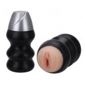 Мастурбатор-вагина в пластиковой колбе HUMBLE - NMC - в Ноябрьске купить с доставкой