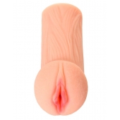 Реалистичный мастурбатор-вагина телесного цвета Elegance.001 с вибрацией - KOKOS - в Ноябрьске купить с доставкой