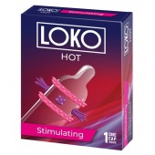 Стимулирующая насадка на пенис LOKO HOT с возбуждающим эффектом - Sitabella - в Ноябрьске купить с доставкой