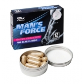 Пищевой концентрат для мужчин MANS FORCE  - 12 капсул - Sitabella - купить с доставкой в Ноябрьске