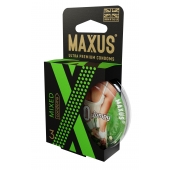 Презервативы в пластиковом кейсе MAXUS AIR Mixed - 3 шт. - Maxus - купить с доставкой в Ноябрьске