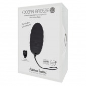 Черное виброяйцо с пультом ДУ Ocean Breeze 2.0 + LRS - Adrien Lastic