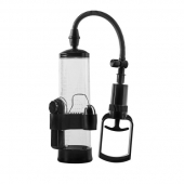 Прозрачная вакуумная помпа с вибрацией Vibrating Penis Pump - Dream Toys - в Ноябрьске купить с доставкой