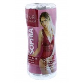 Прозрачный двусторонний мастурбатор Sophia - вагина и анус - Dream Toys - в Ноябрьске купить с доставкой