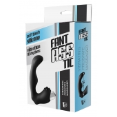 Черный вибромассажер простаты FantASStic Vibrating Prostate Massager - 11,3 см. - Dream Toys - в Ноябрьске купить с доставкой