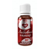 Возбудитель  Любовный эликсир 30+  - 20 мл. - Миагра - купить с доставкой в Ноябрьске