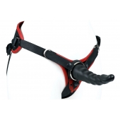 Пояс унисекс UNISEX Style с 2 насадками - LOVETOY (А-Полимер) - купить с доставкой в Ноябрьске