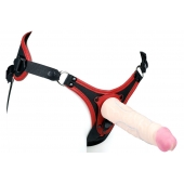 Пояс унисекс UNISEX Style с 2 насадками - LOVETOY (А-Полимер) - купить с доставкой в Ноябрьске