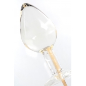 Прозрачный леденец в форме малой анальной пробки со вкусом пина колада - Sosuчki - купить с доставкой в Ноябрьске