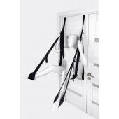 Черные секс-качели на дверь Anonymo №0505 - ToyFa - купить с доставкой в Ноябрьске