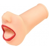 Мастурбатор-ротик с алыми губами - ToyFa - в Ноябрьске купить с доставкой