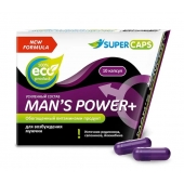 Возбуждающее средство для мужчин Mans Power plus - 10 капсул (0,35 гр.) +1 в подарок - SuperCaps - купить с доставкой в Ноябрьске