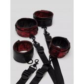 Изысканный набор фиксаций на кровати Reversible Under Mattress Restraint Set - Fifty Shades of Grey - купить с доставкой в Ноябрьске