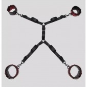 Изысканный набор фиксаций на кровати Reversible Under Mattress Restraint Set - Fifty Shades of Grey - купить с доставкой в Ноябрьске