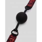 Кляп-шар на двусторонних ремешках Reversible Silicone Ball Gag - Fifty Shades of Grey - купить с доставкой в Ноябрьске
