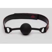 Кляп-шар на двусторонних ремешках Reversible Silicone Ball Gag - Fifty Shades of Grey - купить с доставкой в Ноябрьске